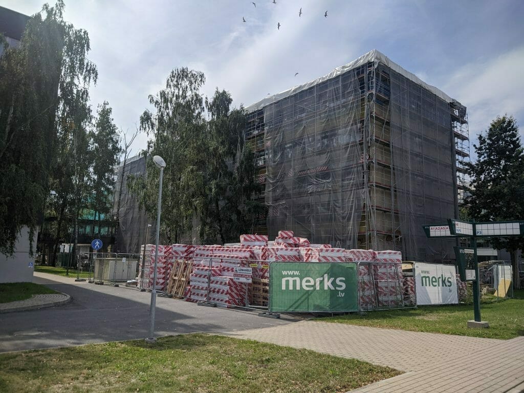 RTU Būvniecības inženierzinātņu fakultātes ēkas pārbūve (Ķīpsalas iela 6A) - Primary and secondary education - construction photos