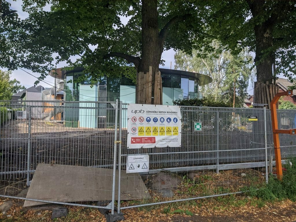 Ola Foundation (Ogļu iela 12a) - Cultural center - construction photos