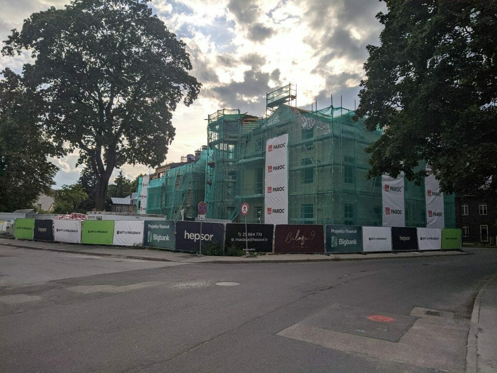 Baložu 9 (Baložu iela 9) - Multi apartment - construction photos