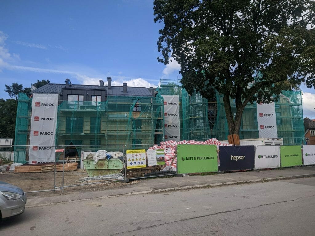 Baložu 9 (Baložu iela 9) - Multi apartment - construction photos