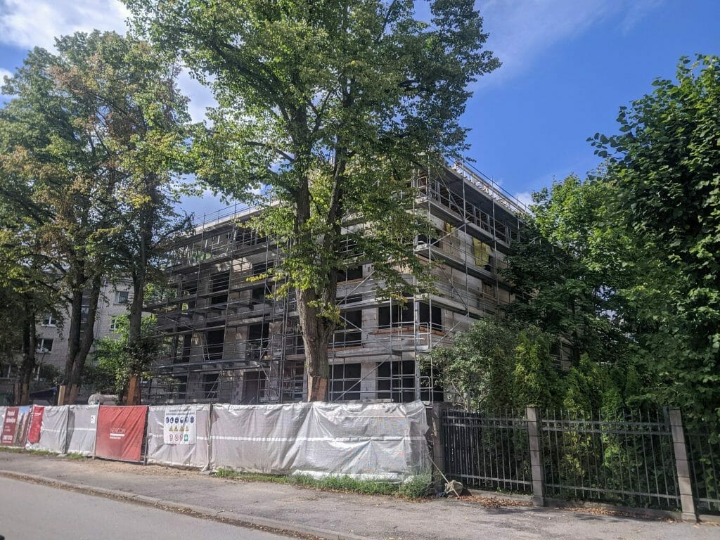 Ernestine (Ernestīnes iela 6a) - Multi apartment - construction photos