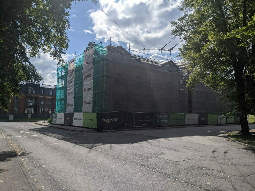 Baložu 9 (Baložu iela 9) - Multi apartment - construction photos