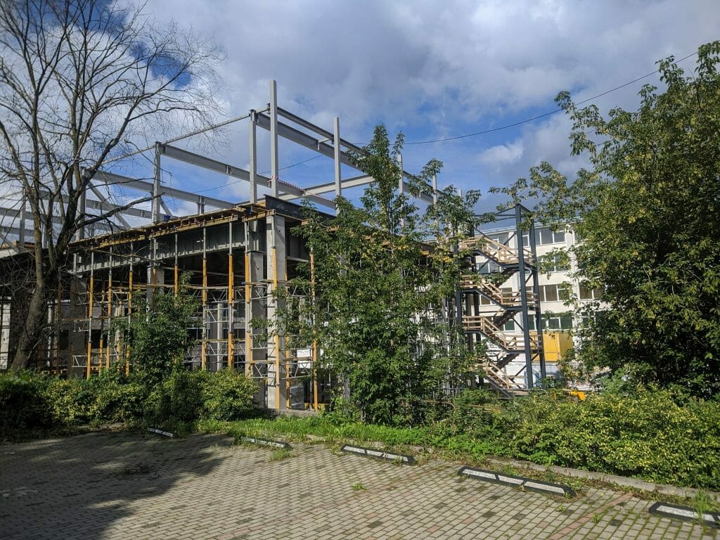 Nacionālās Mākslu vidusskolas pārbūve (Kalnciema iela 10) - Primary and secondary education - construction photos