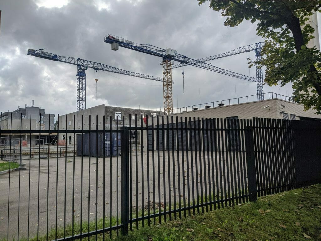 Paula Stradiņa klīniskās universitātes slimnīcas A korpuss II kārta (Pilsoņu iela 13) - Hospital - construction photos