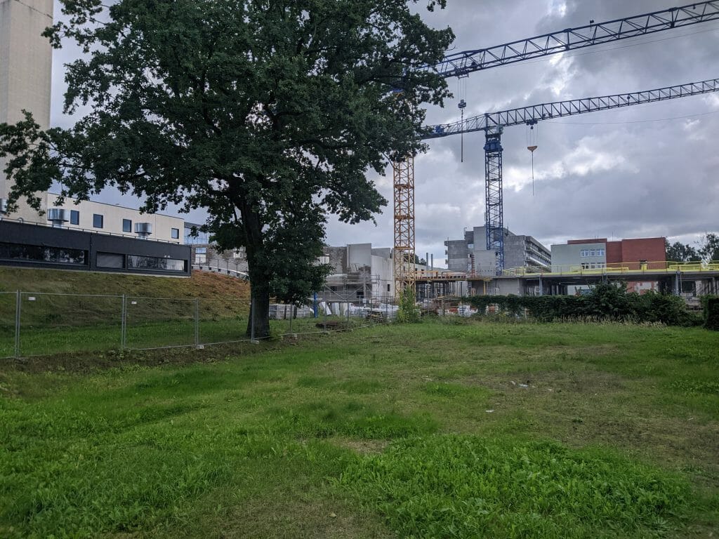 Paula Stradiņa klīniskās universitātes slimnīcas A korpuss II kārta (Pilsoņu iela 13) - Hospital - construction photos