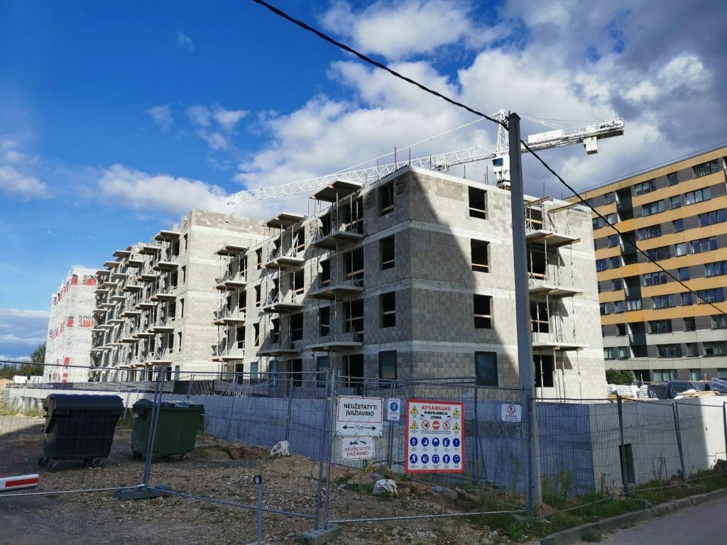 Vakarų Lėnas (Girulių g. 22) - Korterelamu - ehituse fotod