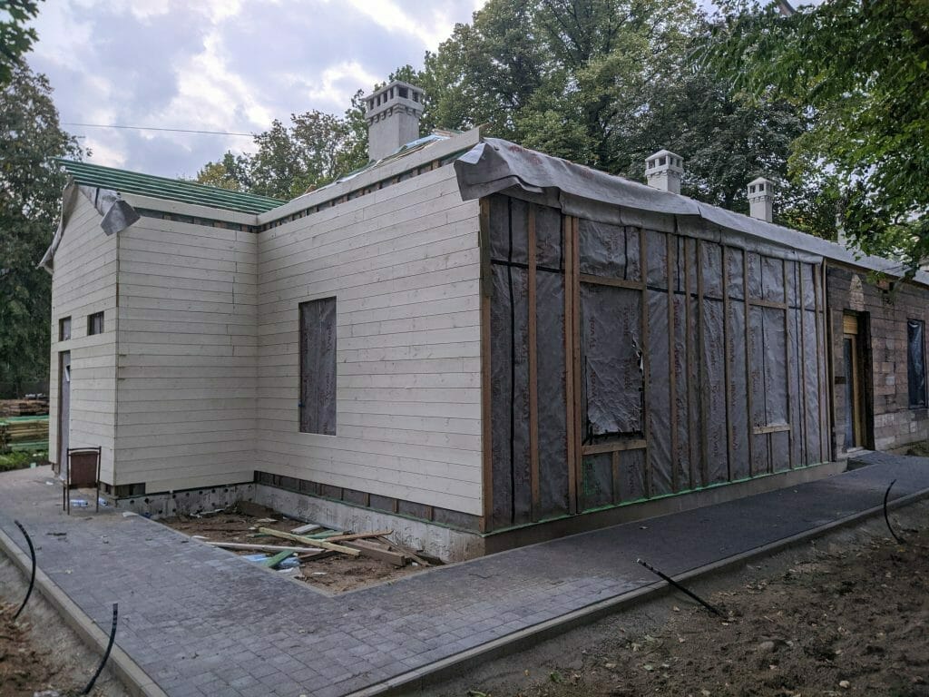Hāmaņa muiža (Slokas iela 41A) - Cultural center - construction photos