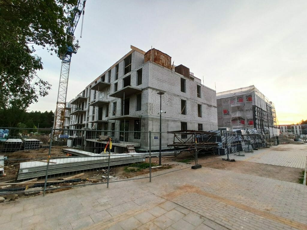 Lazdynėlių vingis 5-6 etapai (Žaibo g. 1, 3) - Multi apartment - construction photos