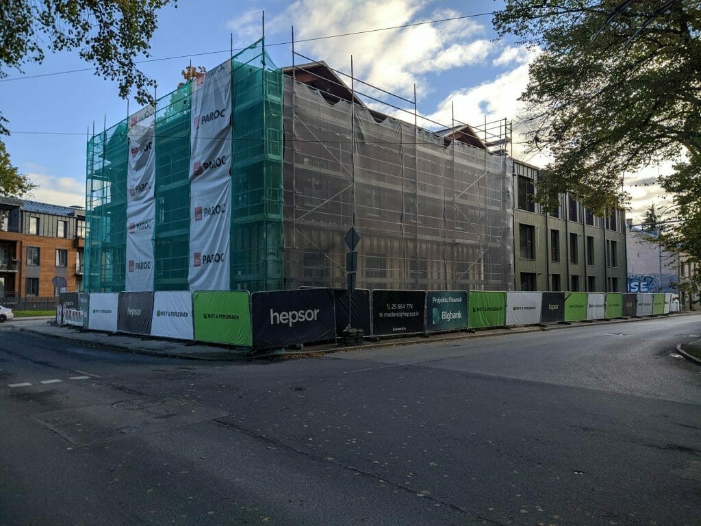 Baložu 9 (Baložu iela 9) - Multi apartment - construction photos