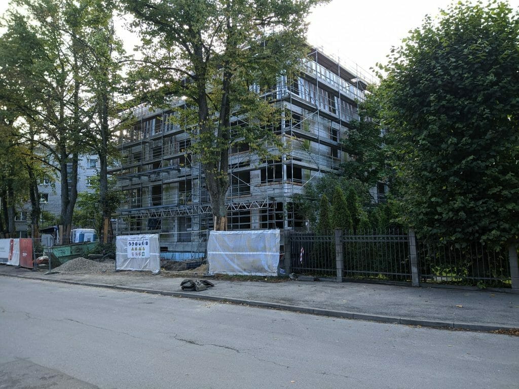 Ernestine (Ernestīnes iela 6a) - Multi apartment - construction photos