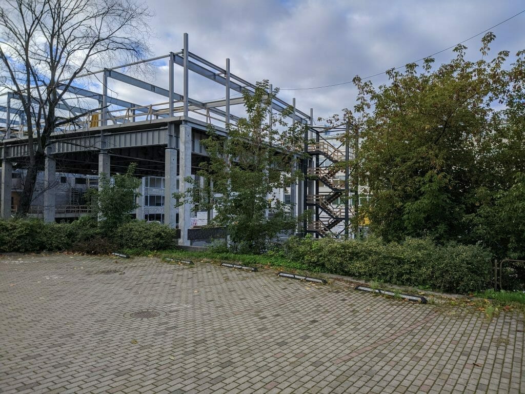 Nacionālās Mākslu vidusskolas pārbūve (Kalnciema iela 10) - Primary and secondary education - construction photos