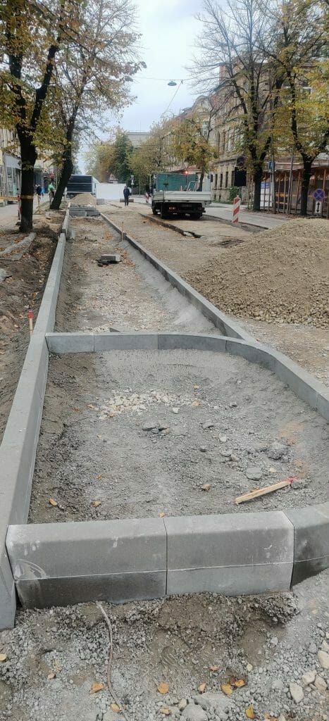 Ramaus eismo T. Ševčenkos g. (T. Ševčenkos g.) - Street - construction photos