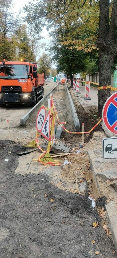Ramaus eismo T. Ševčenkos g. (T. Ševčenkos g.) - Street - construction photos