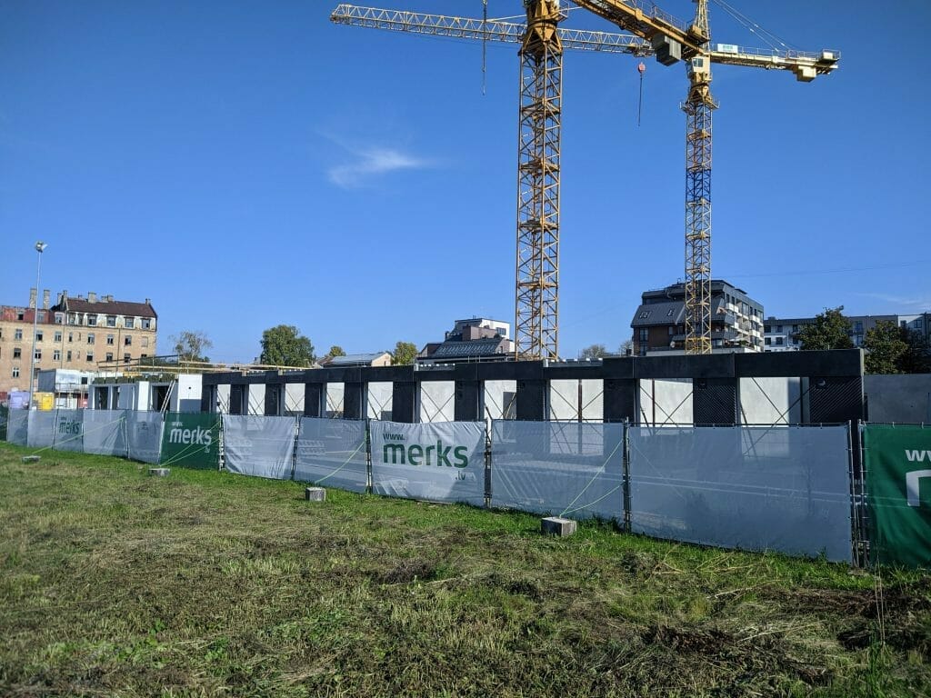 Viesturdārzs - 2. kārta (Rūpniecības iela 27) - Daugiabutis - statybų nuotraukos