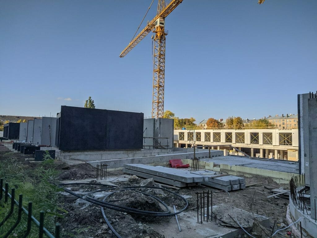 Viesturdārzs - 2. kārta (Rūpniecības iela 27) - Daugiabutis - statybų nuotraukos