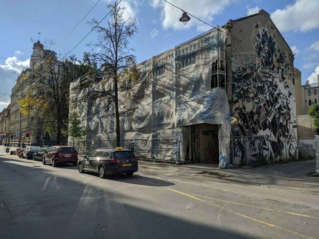 Kaņepes Kultūras centrs (Skolas iela 15) - Cultural center - construction photos