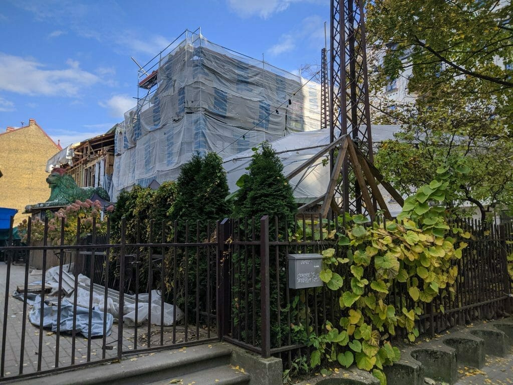 Kaņepes Kultūras centrs (Skolas iela 15) - Cultural center - construction photos