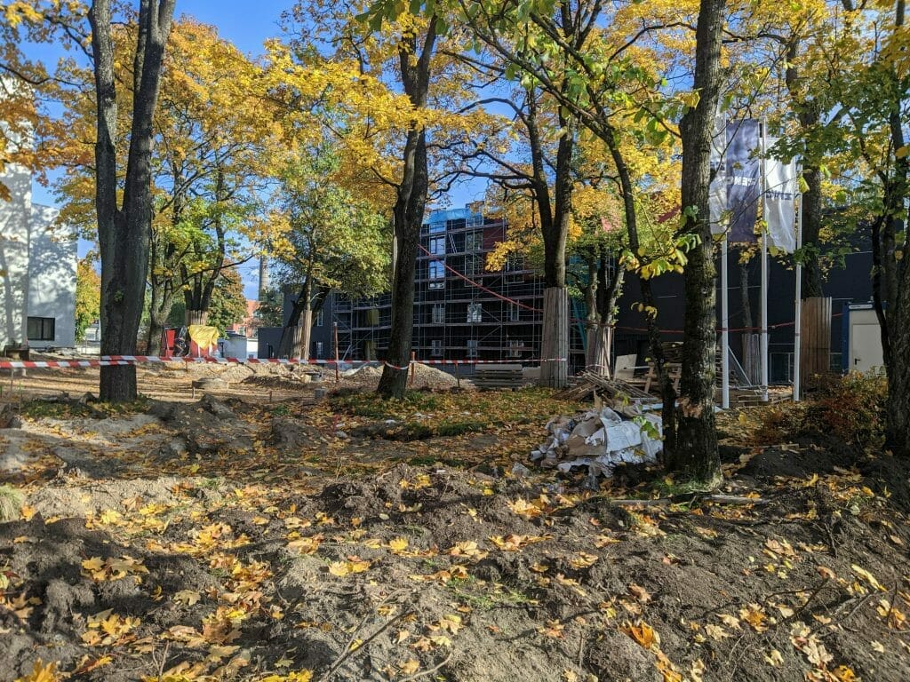 Nacionālās Mākslu vidusskolas pārbūve I kārta (Slokas iela 52B) - Primary and secondary education - construction photos