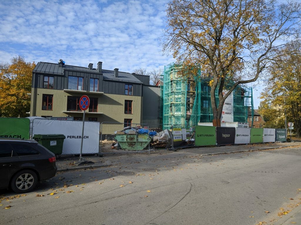 Baložu 9 (Baložu iela 9) - Multi apartment - construction photos