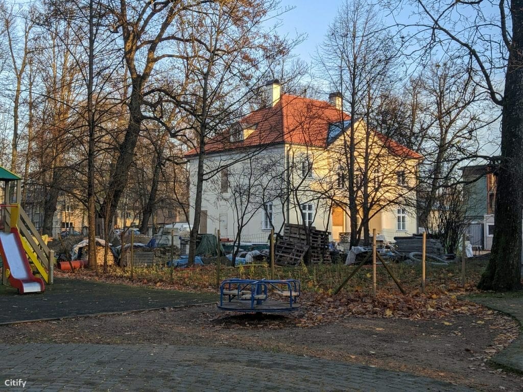 Ēbeļmuižas pārbūve (Zaļenieku iela 21) - Cultural center - construction photos