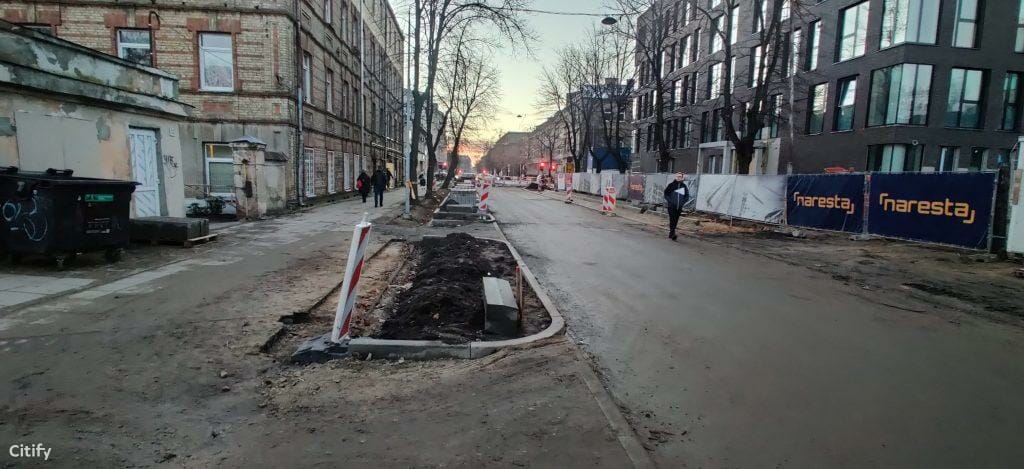 Ramaus eismo T. Ševčenkos g. (T. Ševčenkos g.) - Street - construction photos