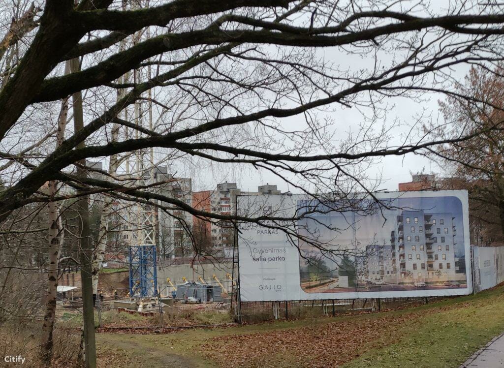 Jomanto parkas 1-2 etapai (Baltupio g. 61A) - Multi apartment - construction photos