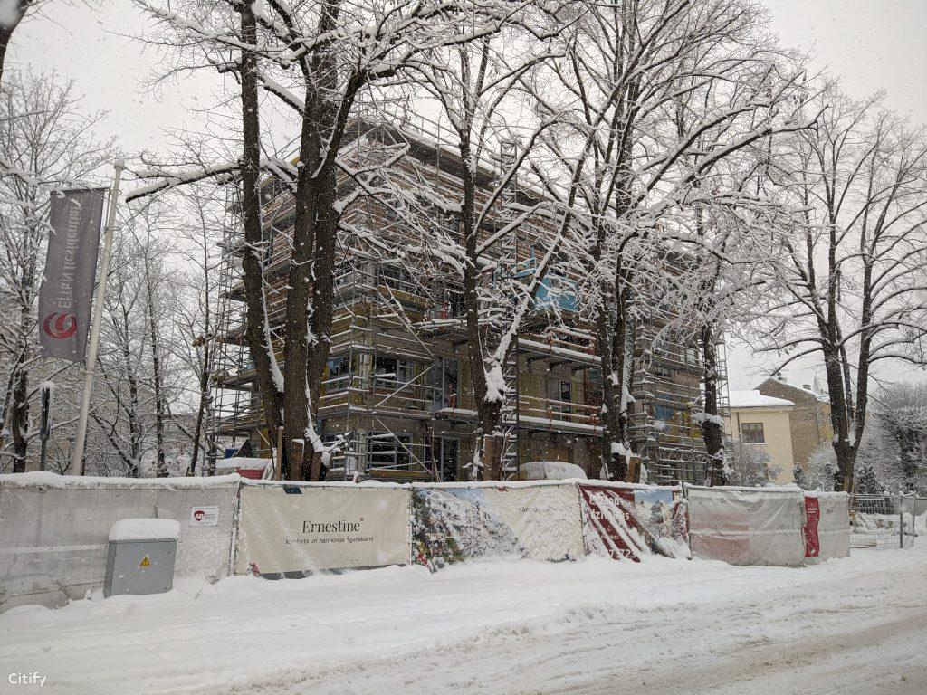 Ernestine (Ernestīnes iela 6a) - Multi apartment - construction photos