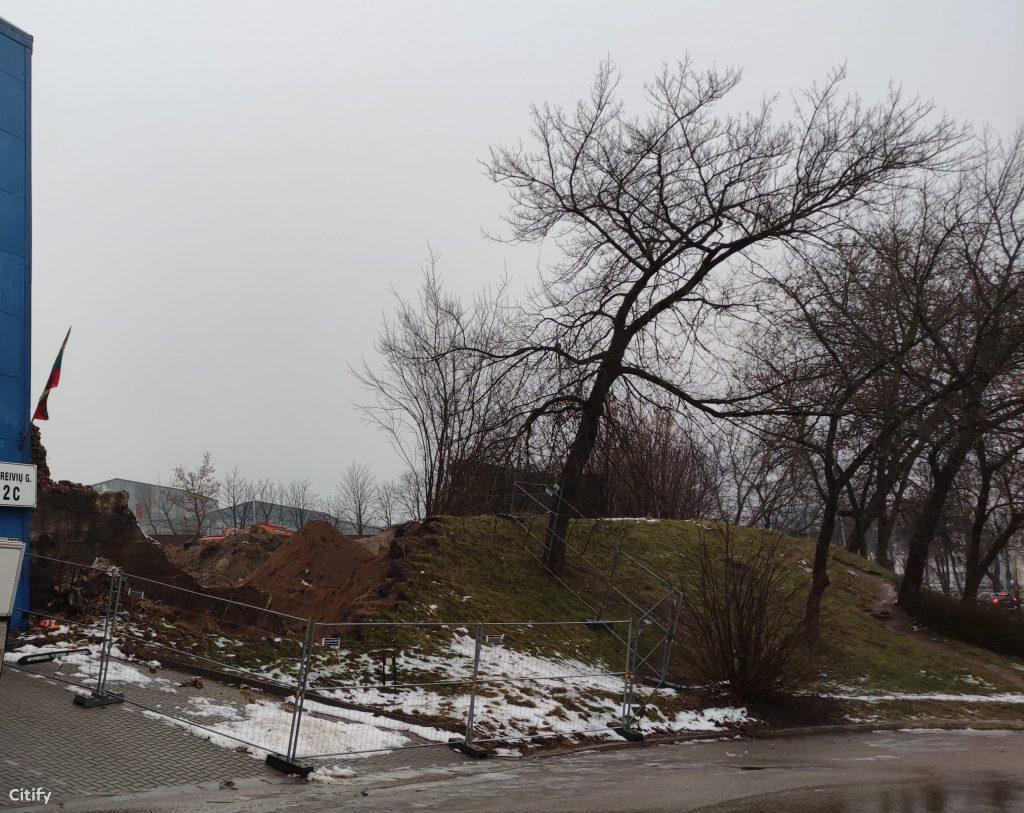 City Yard (Kareivių g. 2D) - Multi apartment - construction photos