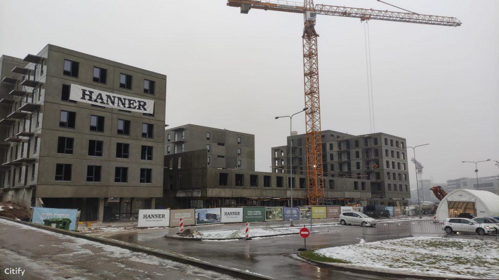 Ozo gama (Kalvarijų g. 204B) - Viešbutis, Daugiabutis - statybų nuotraukos