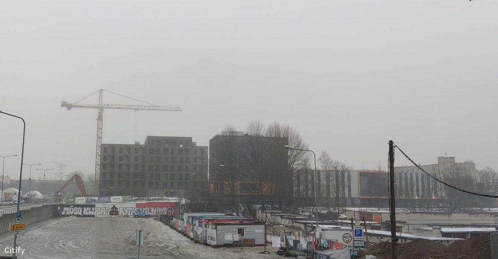 Ozo gama (Kalvarijų g. 204B) - Viešbutis, Daugiabutis - statybų nuotraukos