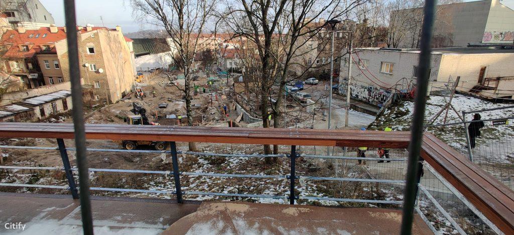 Vingrių šaltinių skveras (Vingrių g.) - Square - construction photos