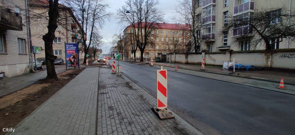Ramaus eismo T. Ševčenkos g. (T. Ševčenkos g.) - Street - construction photos
