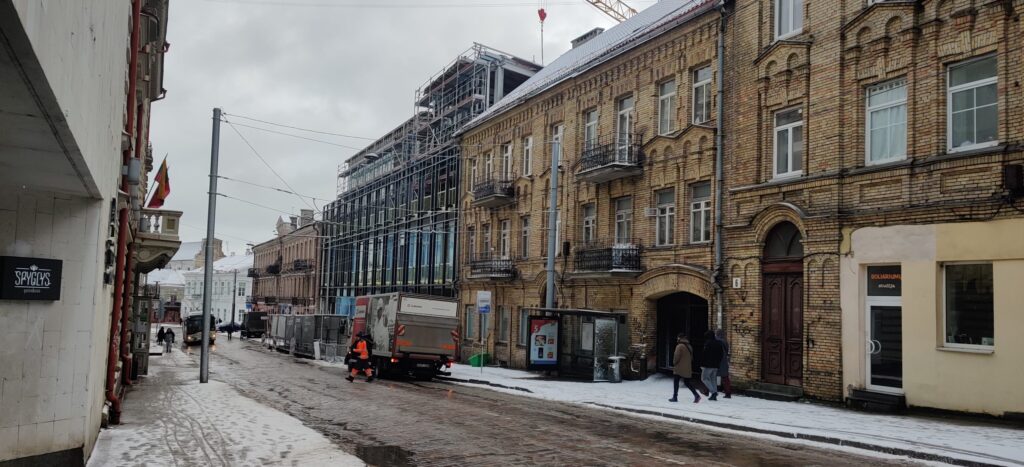 Gallery 4A (J. Basanavičiaus g. 4A) - Multi apartment - construction photos