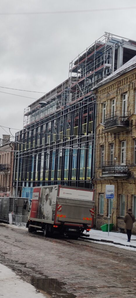 Gallery 4A (J. Basanavičiaus g. 4A) - Multi apartment - construction photos