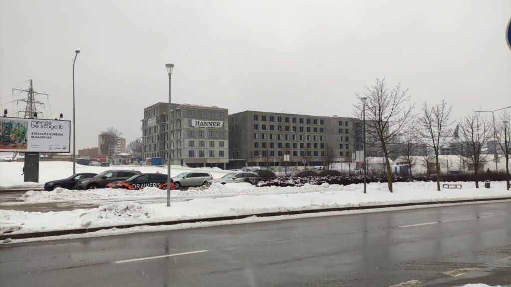 Ozo gama (Kalvarijų g. 204B) - Viešbutis, Daugiabutis - statybų nuotraukos