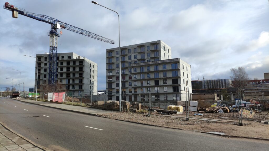 Go Life (Vito Gerulaičio g. 4, Ozo g. 6B) - Daugiabutis - statybų nuotraukos