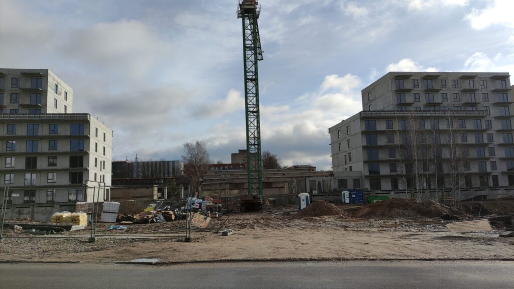 Go Life (Vito Gerulaičio g. 4, Ozo g. 6B) - Daugiabutis - statybų nuotraukos