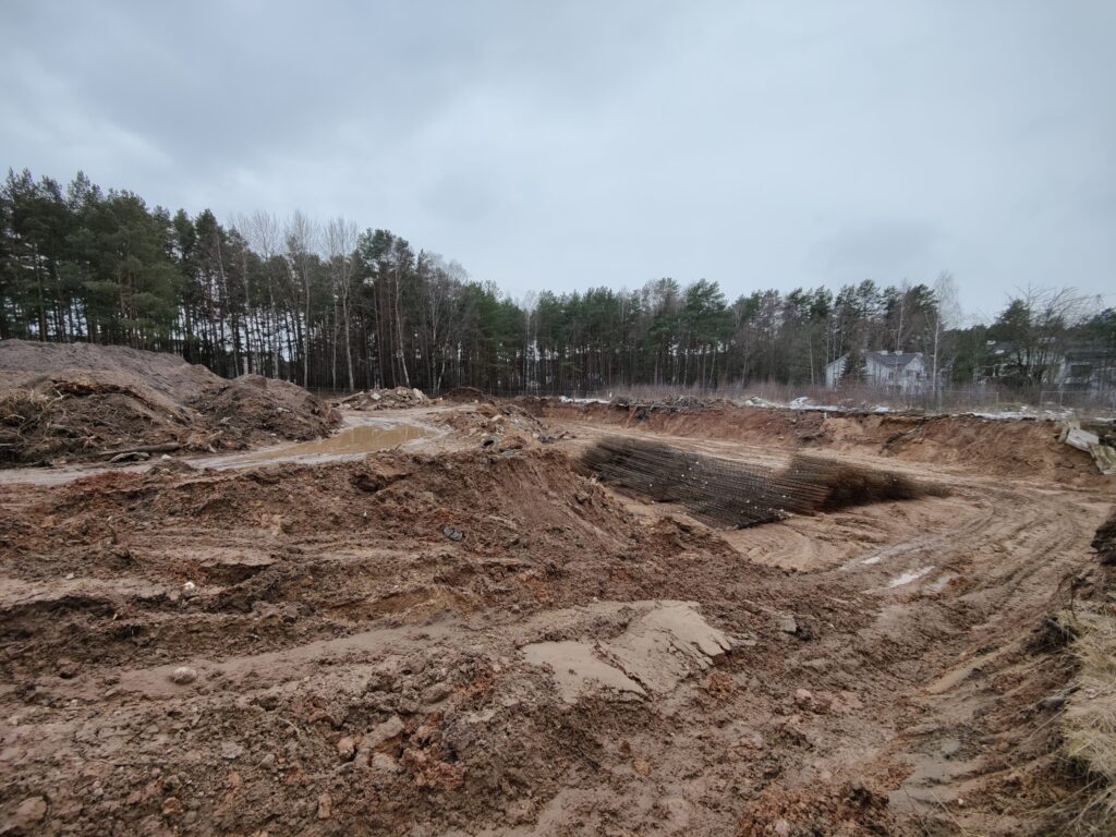 Pušų parkas (Lietaus g. 7) - Daudzdzīvokļu nams - būvdarbu attēli