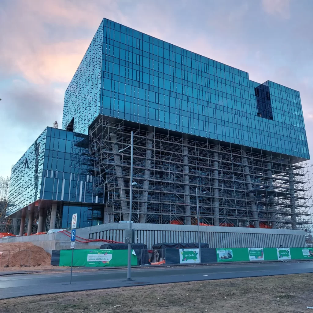 Verde 1. kārta - "A","B" ēkas (Roberta Hirša iela 1) - Office center - construction photos