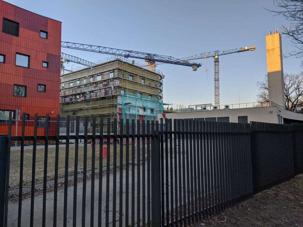 Paula Stradiņa klīniskās universitātes slimnīcas A korpuss II kārta (Pilsoņu iela 13) - Hospital - construction photos