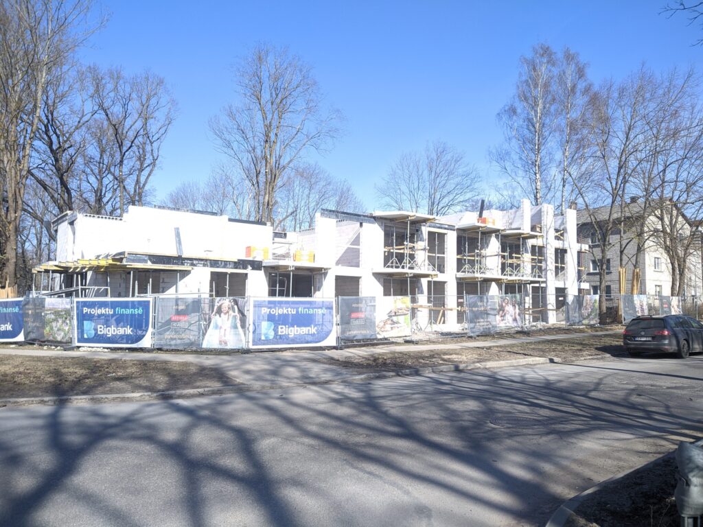 Parka kvartāls 1 kārta (Mazā Stērstu iela 4) - Multi apartment - construction photos