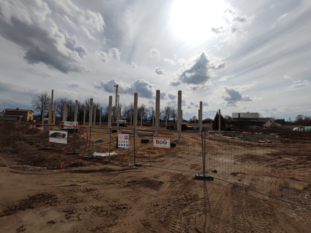 Rimi Lentvario g. 61A (Lentvario g. 61A) - Food store - construction photos