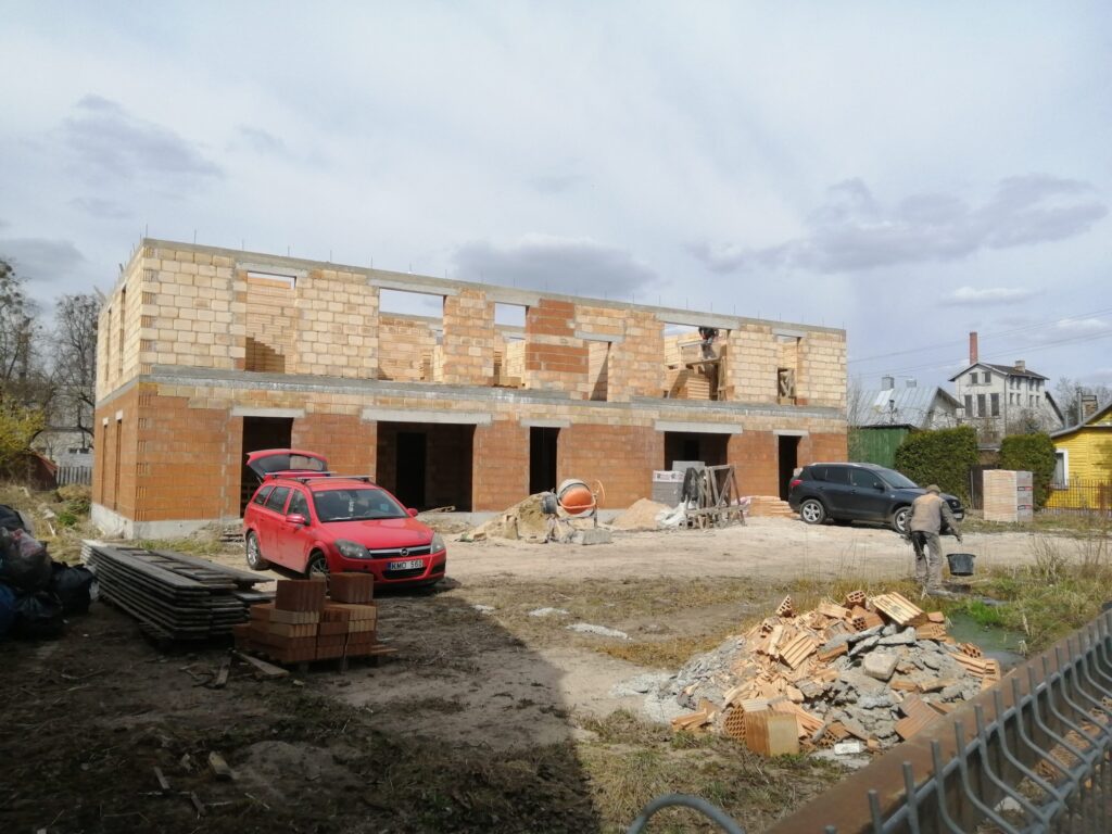 Rusų g. 5 (Rusų g. 5) - Multi apartment - construction photos
