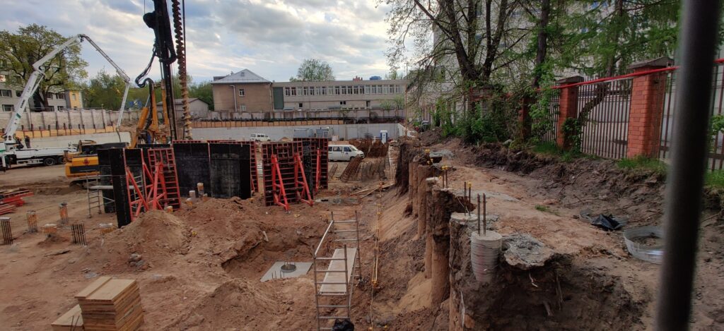 Algirdo 3 (Algirdo g. 3) - Multi apartment - construction photos