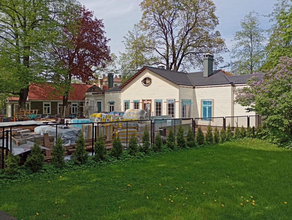 Hāmaņa muiža (Slokas iela 41A) - Cultural center - construction photos