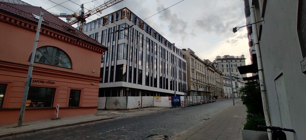 Lietuvos draudimo administracinis B10 (J. Basanavičiaus g. 10) - Multi apartment, Office center - construction photos