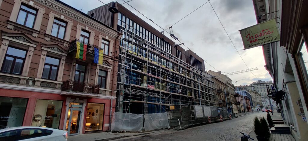 Gallery 4A (J. Basanavičiaus g. 4A) - Multi apartment - construction photos