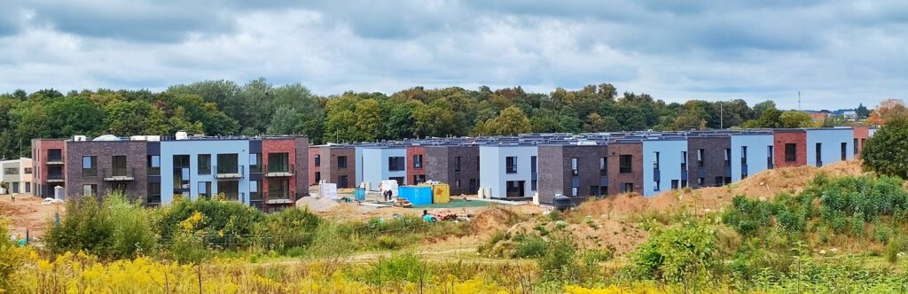 PaJustis 3 etapas (sublokuoti namai) (Mozūriškių g. 190) - Row housing - construction photos