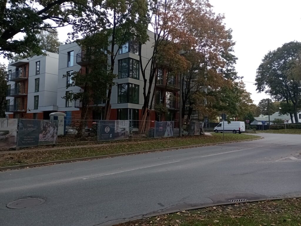 Parka kvartāls 1 kārta (Mazā Stērstu iela 4) - Multi apartment - construction photos