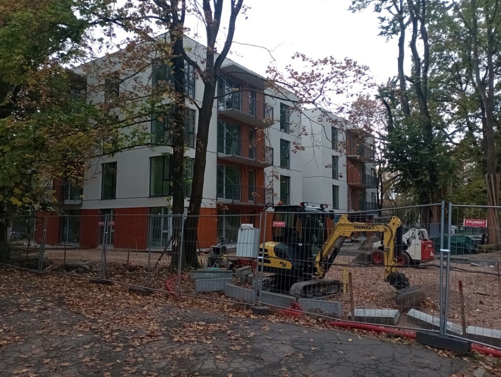 Parka kvartāls 1 kārta (Mazā Stērstu iela 4) - Multi apartment - construction photos